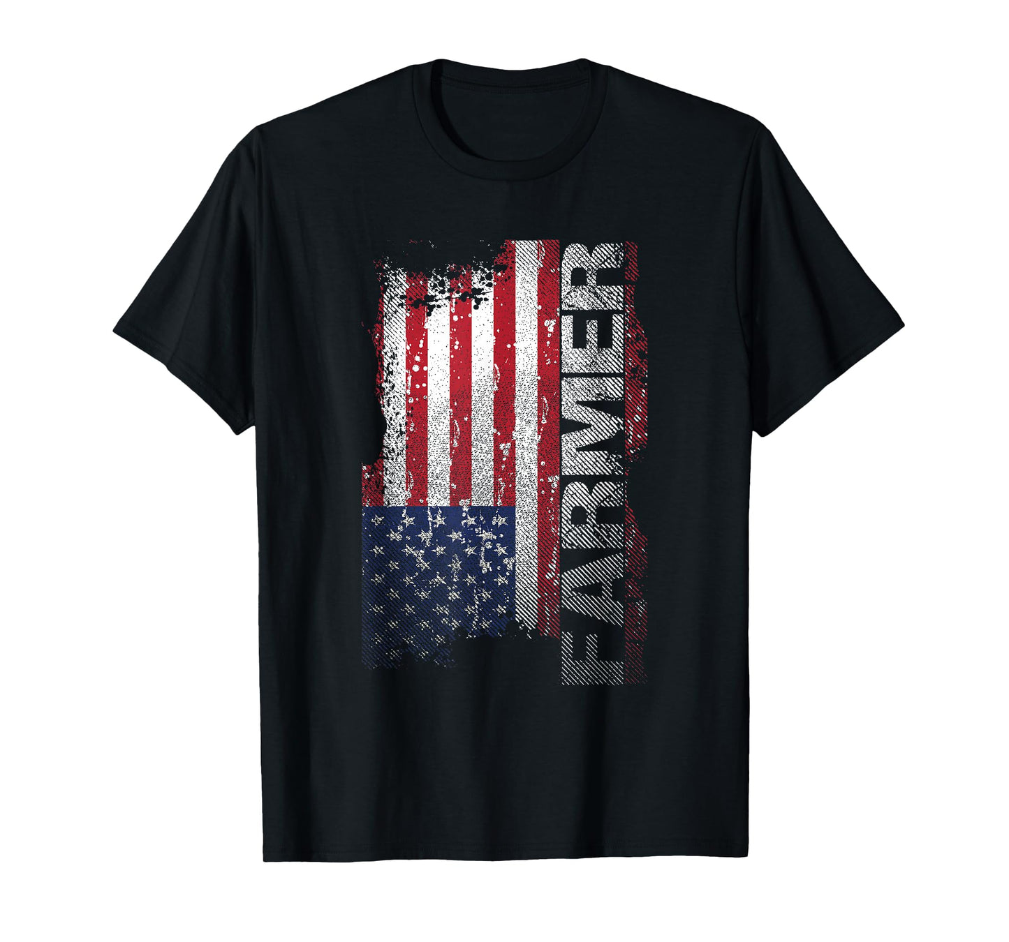 USA Flag Farmer T-Shirt, American Farmers Tee T-Shirt