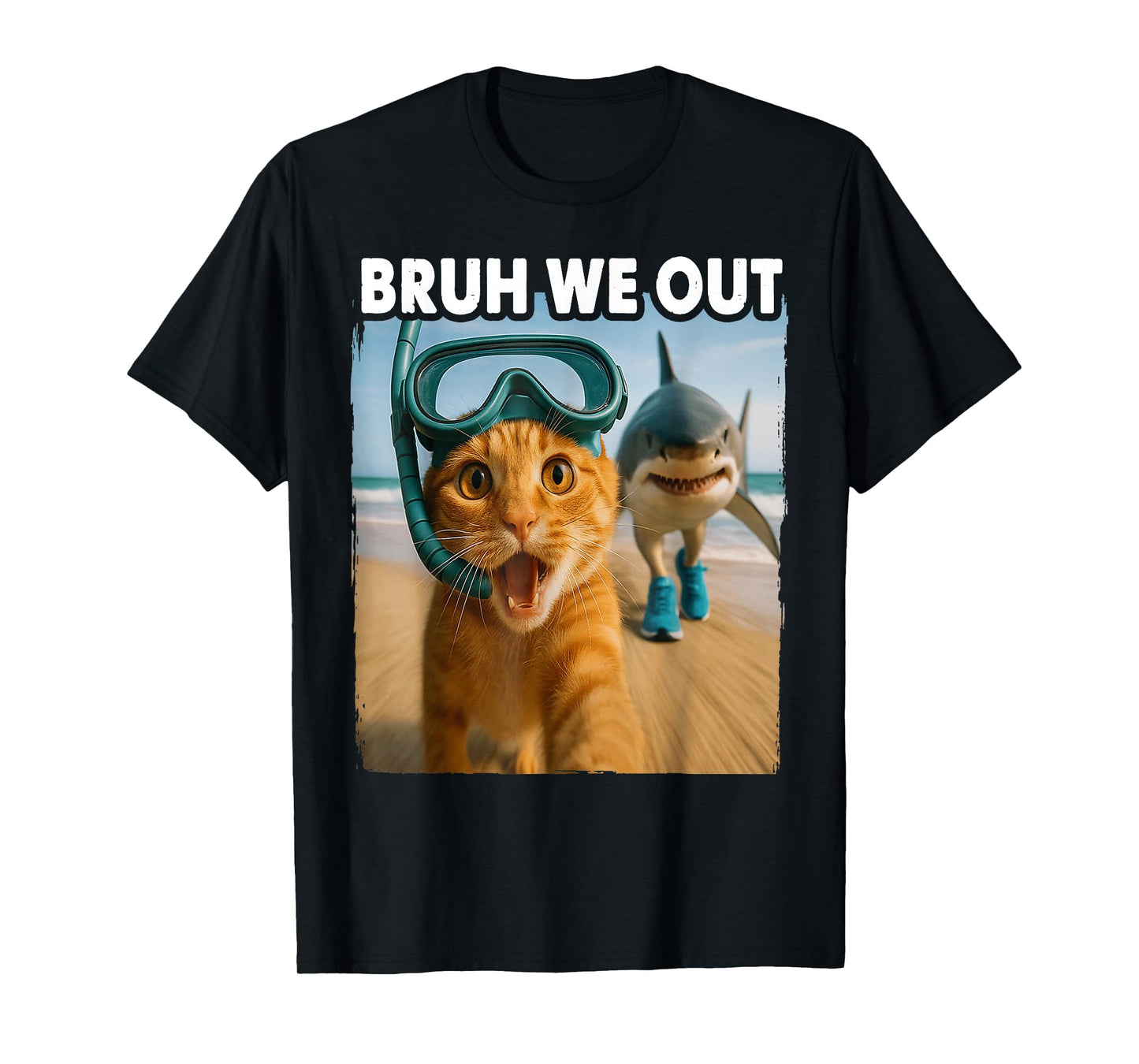 Tralalero Tralala Italian Brainrot Meme T-Shirt