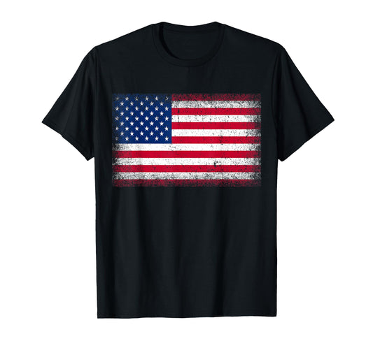 US Flag 4th of July USA Flag American Flag T-Shirt
