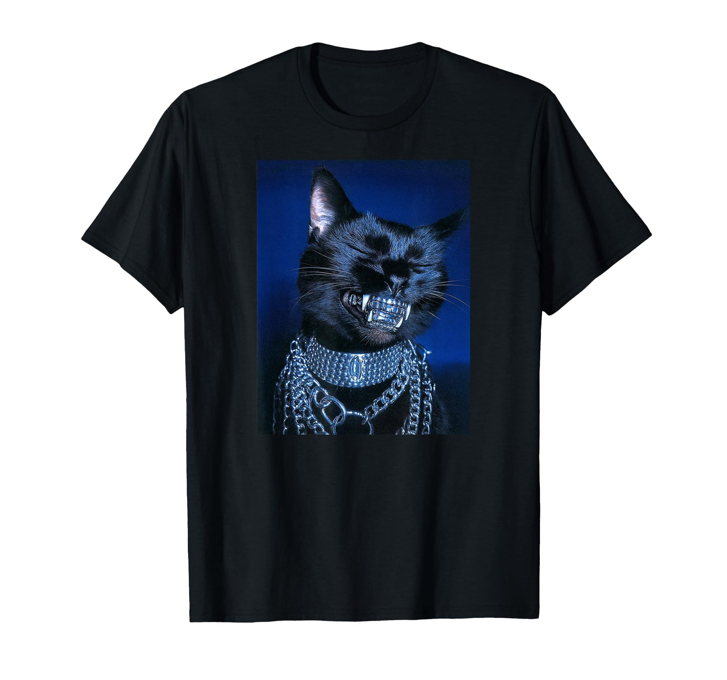 Funny Cat with Grill T-Shirt